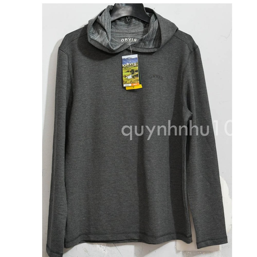NWT Orvis men Northpoint pullover hoodie IN GRAY COLOR - Picture 2 of 5